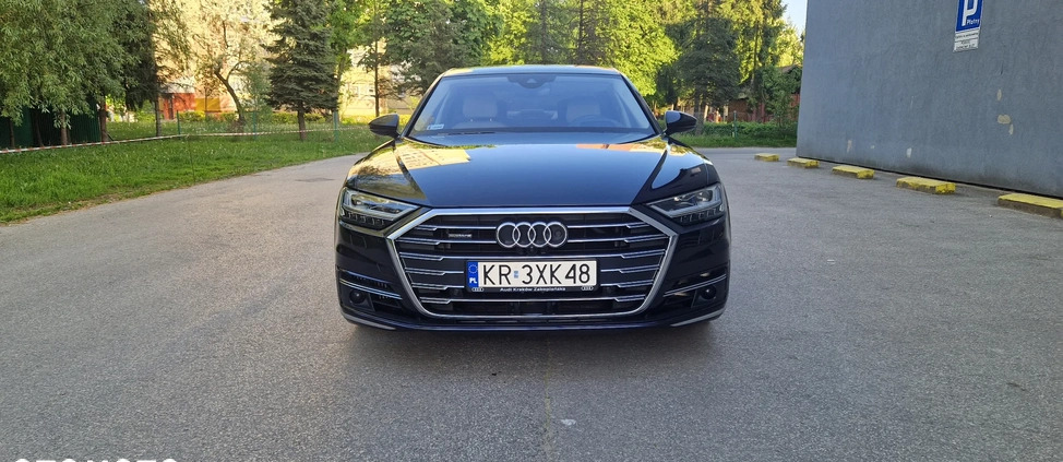 Audi A8 cena 292435 przebieg: 96000, rok produkcji 2019 z Nowogard małe 46
